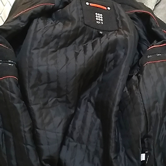 Apt 9 Men's Dark Gray Wool Blend Winter Coat. Size Small - Picture 8 of 10